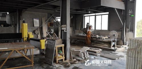 對散亂污說 不 義烏香溪路石材加工區整治見效